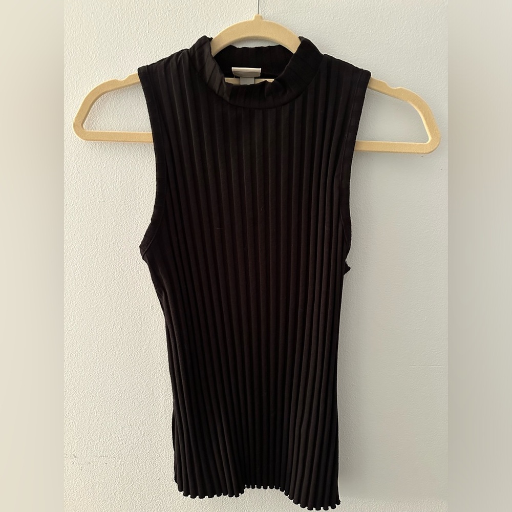 A New Day Mock Neck Sweater Tank Top (size S)